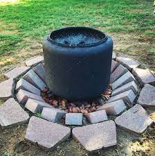 Diy Fire Pit With Washer Drum Indoor Fire Pit Outdoor Fire Pit Fire Pit Backyard