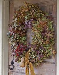 mooie herfstkrans voor aan de deur herfstkrans herfst krans krans