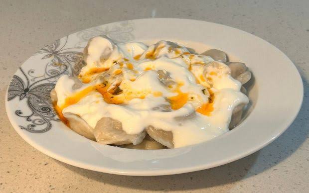 Mantı with Yogurt