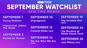 As for what's due on hbo, subscribers may want to catch. Hbo Max On Twitter Join Us All Month Long For These Great Titles Coming Soon To Hbo Max