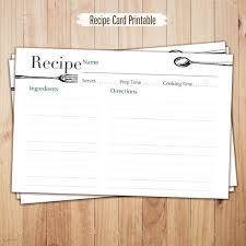 Recipe Cards Printable 4x6 Recipe Cards Recipe Templates Thanksgiving Recipes Recipe Binder Recipe Car Printable Recipe Cards Recipe Cards Recipe Template