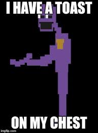 Vincent ( purple guy) fnaf who else is having this one as wallpaper? Purple Guy Meme By Alextendo On Deviantart