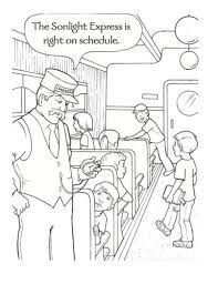 Polar express movie coloring pages. Free The Polar Express Coloring Pages Printable