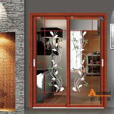 Marble archway looks perfect with a wooden door coupled with tinted glass sidelights. Glass Door Design For Main Door Novocom Top