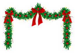 Each clipart is saved separately in a 6 x 6 file at 300 ppi with a transparent. Christmas Garland Clip Art Free Download Free Christmas Borders Christmas Garland Christmas Tree Clipart