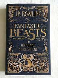 Original Fantastic Beasts And Where To Find Them Book Cover Pin On Hp