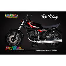 Pada video tersebut terdapat berbagai macam style dan aliran, baik itu drag style, tahil. Striping Variasi Yamaha Rx King Stiker Racing Les Body Motor Shopee Indonesia
