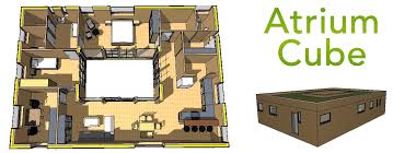 Modernes design haus mit satteldach innenhof grundriss modern offen mit galerie aufzug 5 zimmer 250 qm grosse modernes haus haus architektur haus design. Der Atrium Cube Ist Entstanden Mccube Denkt Grosser