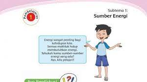Jawaban Soal Tema 2 Kelas 4 Sd Halaman 2 3 4 5 6 7 8 Buku Tematik Terpadu Subtema 1 Sumber Energi Tribun Pontianak