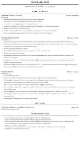 Cv examples see perfect cv samples that get jobs. Tax Internship Resume Sample Mintresume