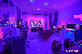 This Crazy Gaming Setup Is Worth Nearly 100 000 Computer Gaming Room Video Game Room Design Video Game Rooms