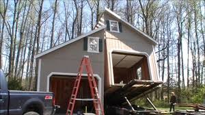 It has 1 parking space. 2 Story 2 Car Garage Youtube