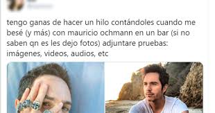 El actor mexicano señaló, además, que se encuentra soltero y disfrutando de sus hijas. Una Mujer Aseguro Que Se Beso Con Mauricio Ochmann Pero Solo Fue Un Anzuelo Para Mostrar Algo Mas Importante
