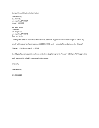 The letter should state the relationship of the person making the recommendation to ensure the reader knows what qualifies the writer to speak on for example, in a new employee welcome letter, explain the orientation process, give them an idea of what their first day will look like and where they should go. 46 Authorization Letter Samples Templates á… Templatelab