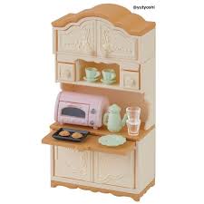 Furniture Cupboard Toaster Set Ka 419 Sylvanian Families Japan Epoch Ebay Family Furniture Sylvanian Families Calico Critters Families