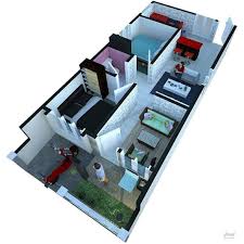 Desain rumah kampung 7x10 2 lantai 3 kamar tidur. 95 Ragam Desain Denah Rumah Minimalis Ukuran 6x10 2 Kamar Paling Banyak Di Minati Deagam Design