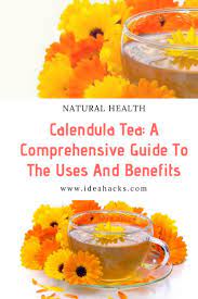 Have You Heard Of The New Health Trend Calendula Tea Calendula Tea Is A Healthy Tea That Can Treat Conditions Like Ac Calendula Tea Healthy Teas Tea Benefits