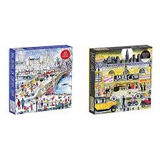Our puzzles are mostly from galison as we love the modern designs and superb jigsaw quality. Galisongalison 500 Piece Michael Storrings Bow Bridge In Central Park Jigsaw Puzzle Michael Storrings Jazz Age 1000 Piece Puzzle Multicolor 073535751x Dailymail