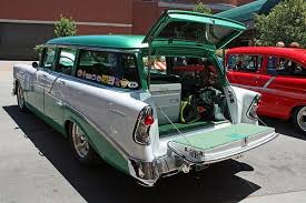 56 Chevy Wagon Station Wagon Cars Pontiac Cars Chevy Vehicles