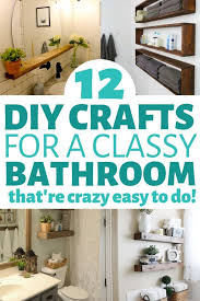 12 Diy Bathroom Decor Ideas On A Budget You Can T Afford To Miss Out On Diy Bathroom Decor Home Decor Hacks Cheap Home Decor