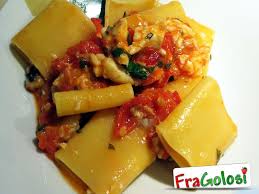 Descrizione descrizione della rana pescatrice o coda di rospo Ricetta Paccheri Con Rana Pescatrice Ricette Di Fragolosi