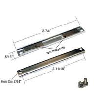 Removing a hinged shower door is mostly a task of locating the screws that secure the door in place, and removing them. Shower Door Replacement Magnet With Screws Fsdmc