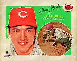 Johnny Bench "Retro SuperCard" Cincinnati Reds Premium Poster Print