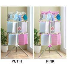 (2) jemuran handuk / kaos kaki / kain lap indoor outdoor hanger pakaian rak gantungan baju lipat. Jual Terbaik Jemuran Pakaian 3 Susun Jemuran Baju Bayi Tripod Hanger Kota Tangerang Adolfshopp Tokopedia