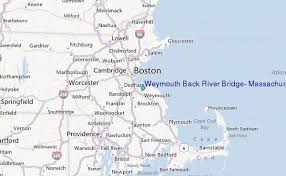 Weymouth Back River Bridge Massachusetts Tide Station