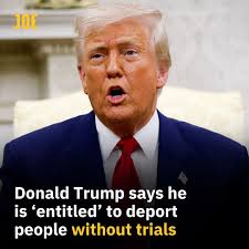 You can't have a trial for all of these people."