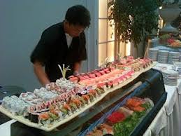 Blissful Moments Wedding Food Trends Sushi Bar Sushi Catering Wedding Food