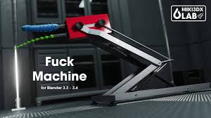 Fuck Machine for Blender - 3D Model by Miki3dx