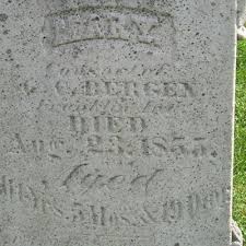 Mary Lu “Polly” Banta Bergen (1794-1855)