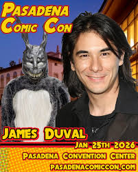 Pasadena Comic Con Guest Announcement James Duval James Edward Duval is an  American actor. He is known for his roles in Independence Day, Go, Donnie  Darko, May, and the films of Gregg