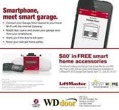 Use A Wd Door Garage Door With Hgtv Smart Home S Promotion With Liftmaster Garage Doors Liftmaster Garage Door Opener Liftmaster Garage Door