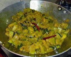 Green Pumpkin Bhaji Sabji Recipe Green Pumpkin Recipes International Recipes