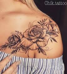 21 Most Beautiful Shoulder Tattoos For Women With Images Shoulder Tattoos For Women Rose Shoulder Tattoo Tattoos