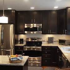 Chocolate Cabinets Design Ideas Pictures Remodel And Decor Kitchen Remodel Small Kitchen Design Home Kitchens