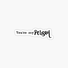 Grey's anatomy my person sticker (oval). Greys Anatomy Stickers Redbubble