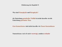 Begebt euch von dort aus südlich nach desolace; Monophylie Und Stammbaum Ppt Herunterladen