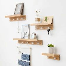 Gantungan baju ini berbentuk hanya saja, hanger dan gantungan baju kayu biasanya memiliki ukuran yang besar sehingga akan. Kreatif Partisi Rak Wall Hanging Dinding Kayu Solid Hook Rack Rak Dinding Rumah Decotation Gantungan Baju Gantungan Kunci Kunci 4 Kait Hooks Rails Aliexpress