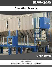 Operation Manual Grain Dryer