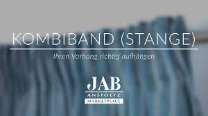 Check spelling or type a new query. Vorhang Mit Kombiband An Einer Stange Richtig Aufhangen I Jab Anstoetz Onlineshop Youtube