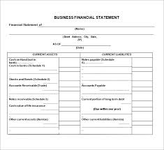 8 Free Financial Statement Templates - Word Excel Sheet PDF