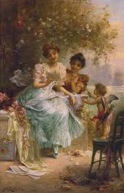 Hans Zatzka The Love Letter Art Victorian Paintings Art Painting