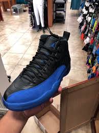 Black And Blue 12s Release Date Blue Black 12s Unreleased For Sale In Miramar Fl Offerup Blue Black Black Blue