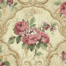 Rose gold floral background free vector. Nina Hancock Framed Floral Pink Gold Wallpaper Nh20005