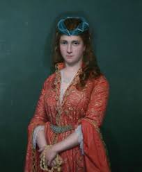 Portrait Of An Unknown Ottoman Lady Turkish Fashion Portrait Ottoman Empire