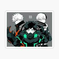Boku No Hero Academia Third Movie My Hero Academia Movie 3 Sticker By D Emperorlight Redbubble My Hero Boku No Hero Academia Hero Movie