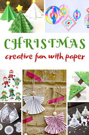 I love how it has flowers in the center on the front, and iridescent towers on the other. 10 Creative Paper Crafts For Christmas That Are Fun And Creative